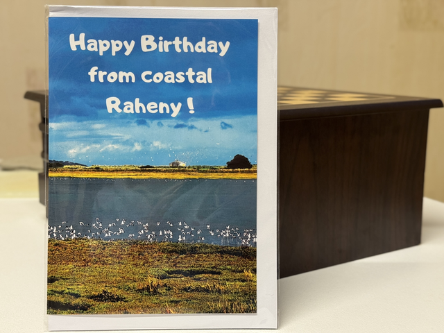 Raheny Coast Birthday card