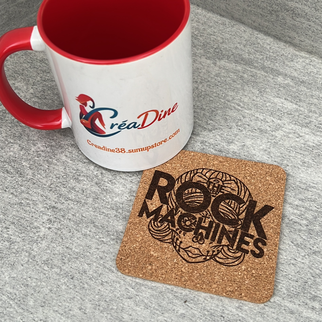 Sous bock ROCK MACHINES