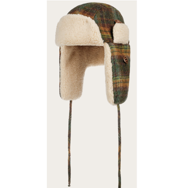 Stetson Bomber Cap Wool Check