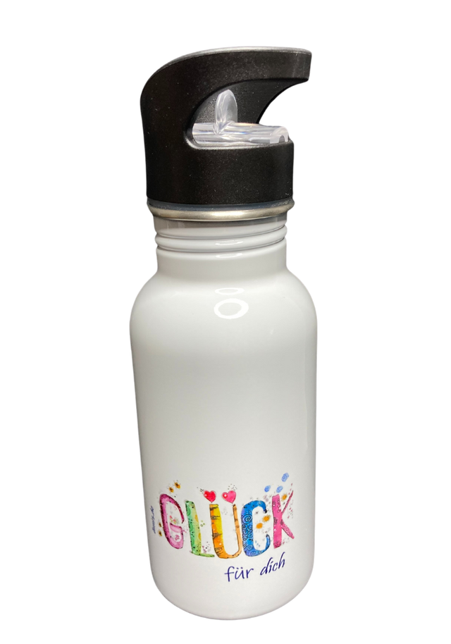 Trinkflasche "Glück - für dich" 