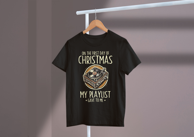 On the first day of Christmas, my playlist gave to me, Music. Am ersten Weihnachtstag erhielt ich meine Playlist: Musik