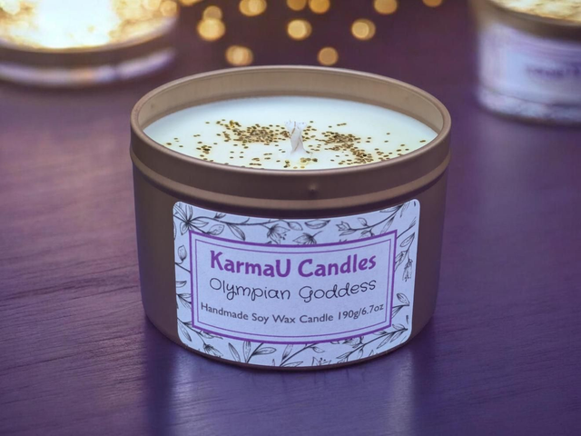 Olympian Goddess Soy Wax Candle
