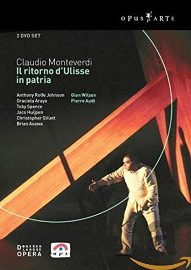 Monteverdi IL RITORNO D'ULISSE IN PATRIA Rolfe-Johnson Audi 2DVD