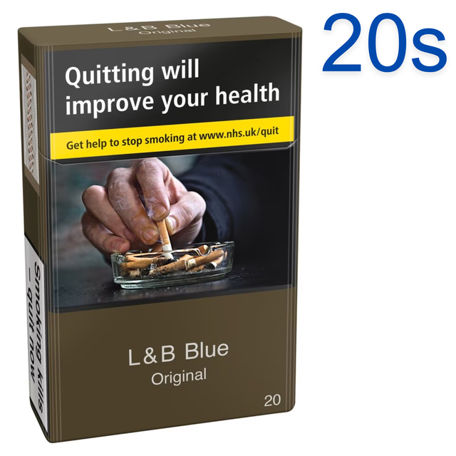 Lambert &amp; Butler Original Blue Cigarettes, 20s