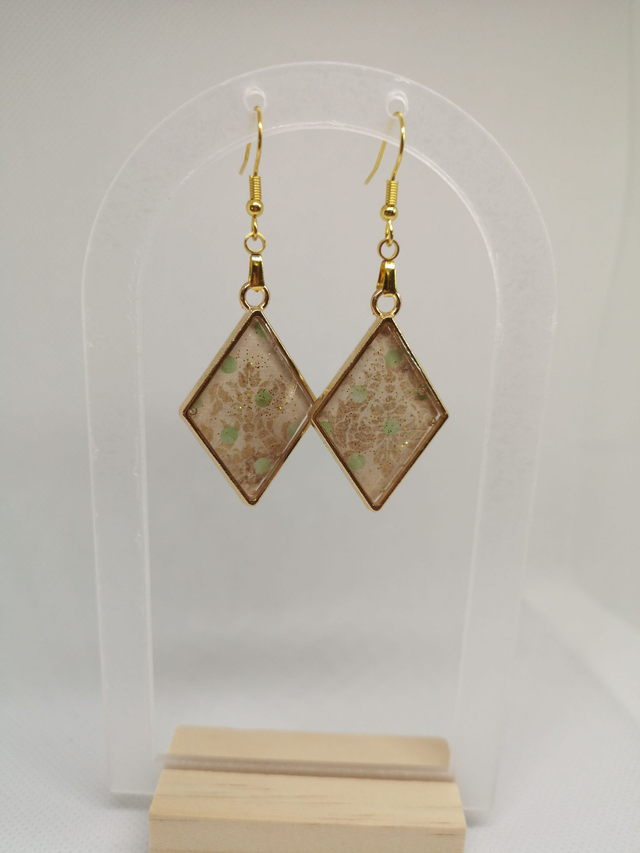 Diamant doré romantique