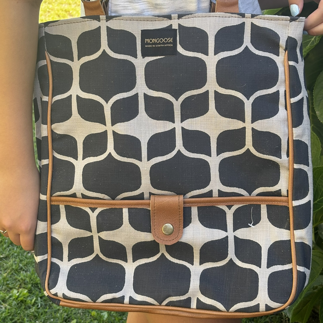 Jemsi Bag Graphic Charcoal/Natural