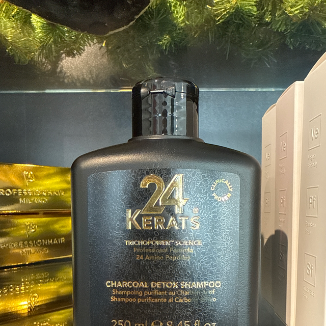 24KERATS Charcoal Detox Shampoo
