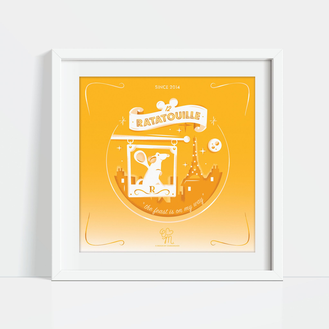 Illustration Attractions Légendaires | 12 Ratatouille