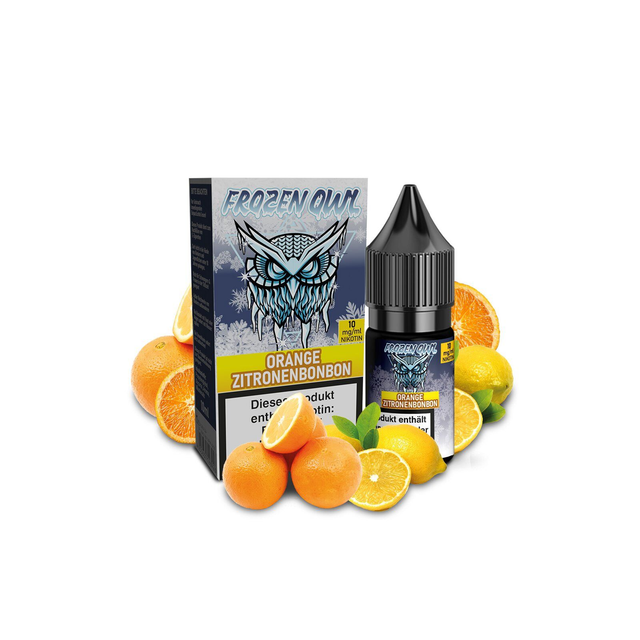 Frozen OWL Orange Zitronenbonbon Nikotinsalz Liquid 10 ml