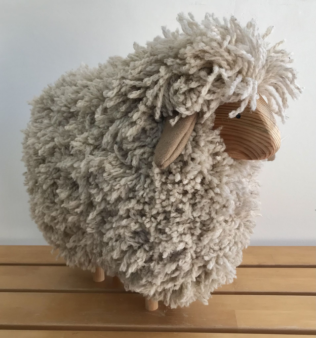 Grand mouton beige 