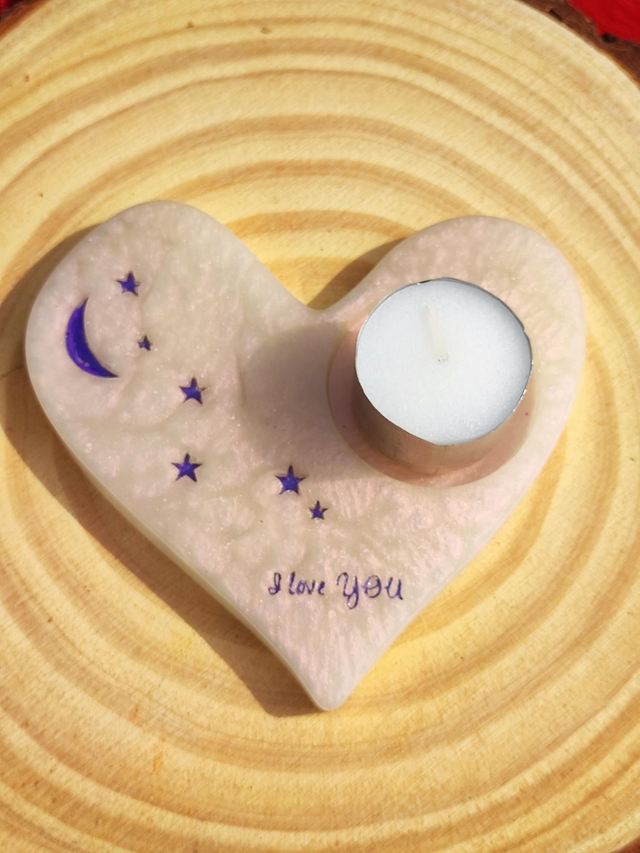 Bougeoir &quot;I Love You&quot; 