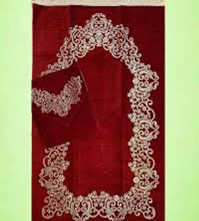 Bordeaux-Tapis prière 