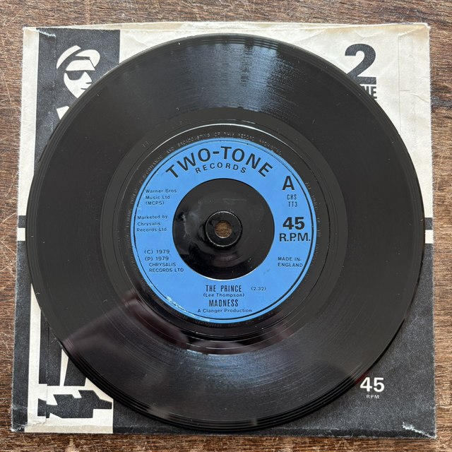 Madness The Prince UK 7 Inch Vinyl Record 2 Tone TT3 Blue Label