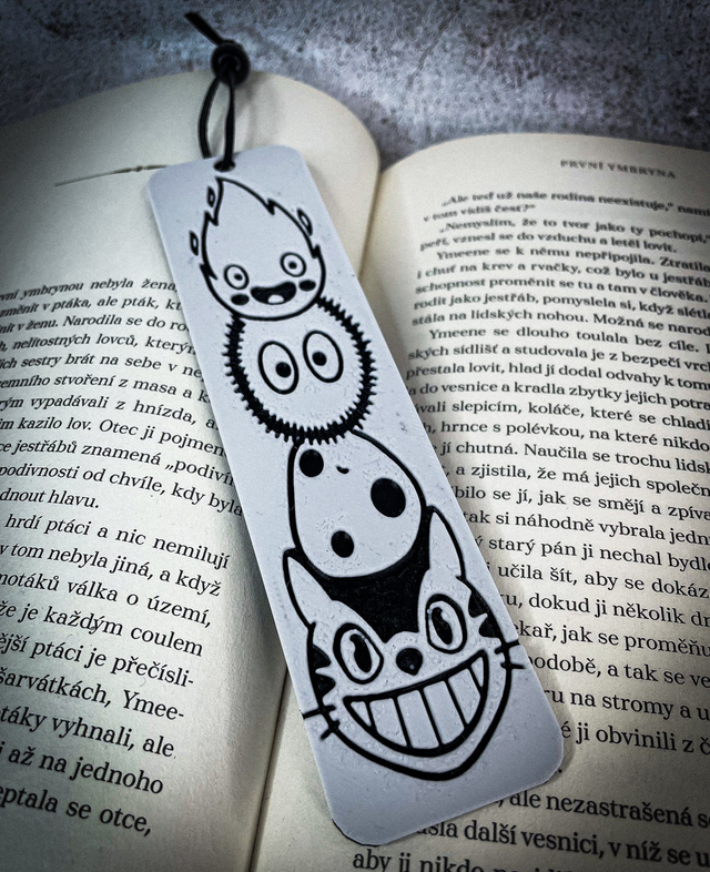 Záložka Anime Ghibli 