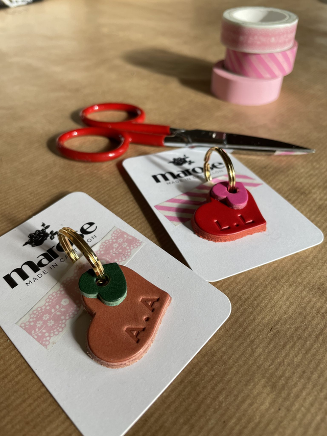 Mini grigri "Coeur" personnalisé