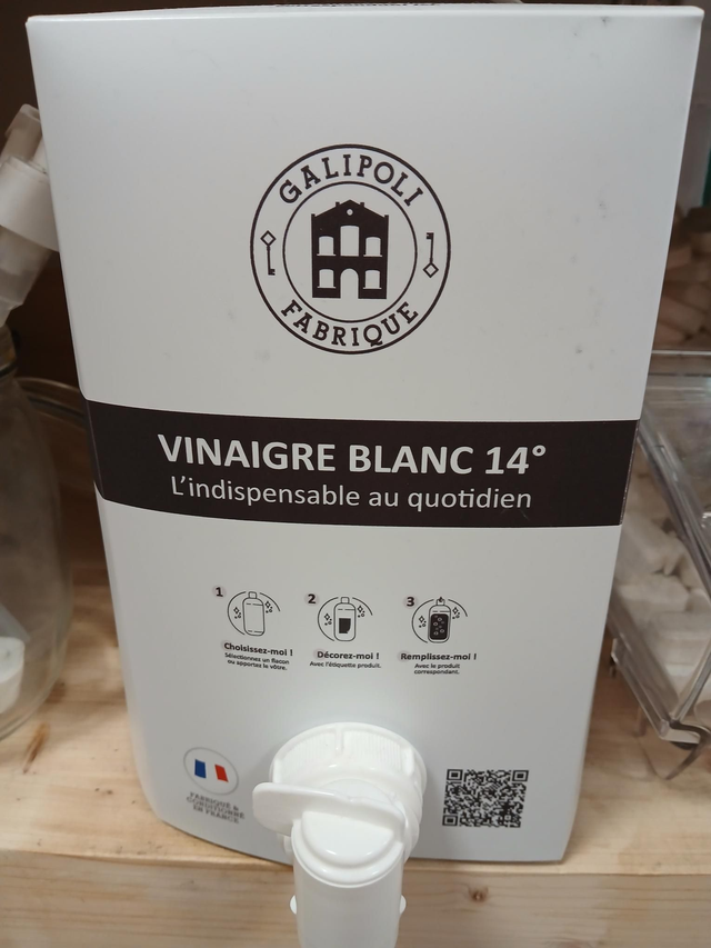 Vinaigre blanc en vrac prix pour 1 litre