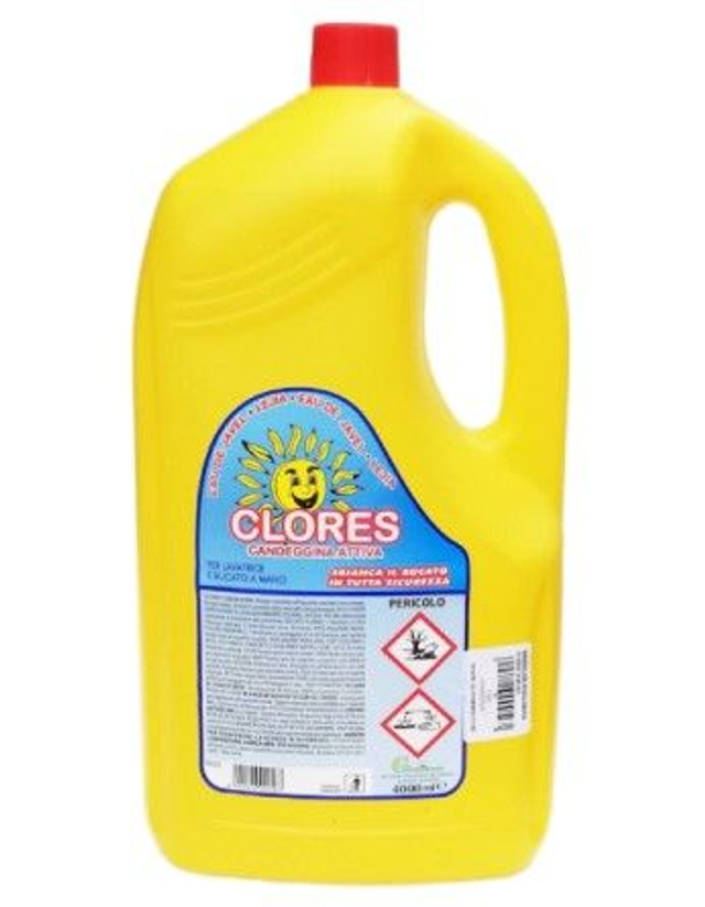 Sapone Candeggina Clores tanica da 4 lt.