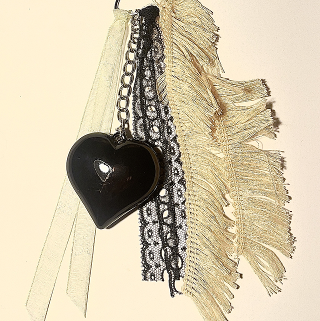 BS22 - Bijoux de sac cœur 