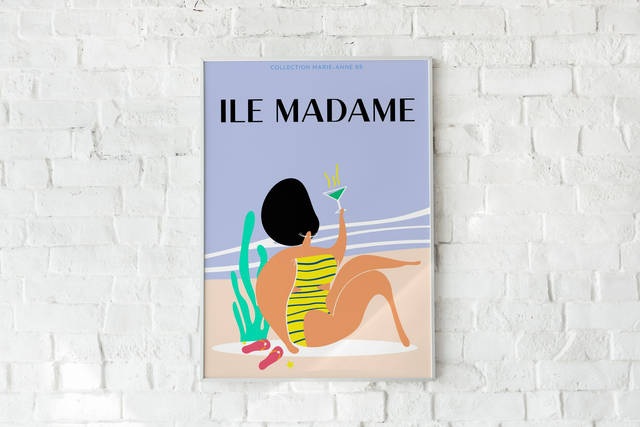 Affiche Ile Madame