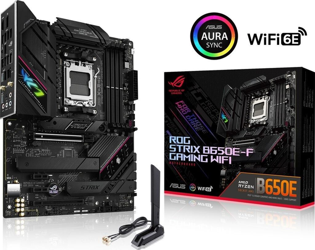 02.2.0038 – Scheda Madre ASUS ROG STRIX B650E‑F GAMING WIFI AM5 – ATX enthusiast con PCIe 5.0