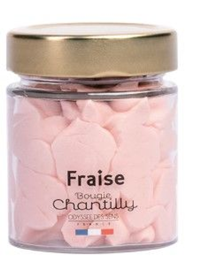 Bougie Chantilly 150g Fraise