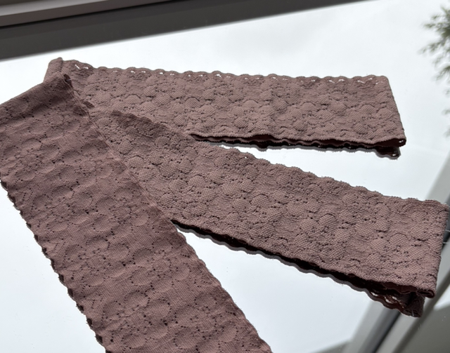 Bandeau rose poudré