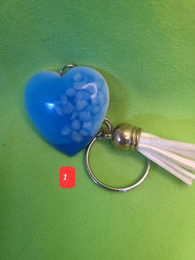 Porte clef coeur 