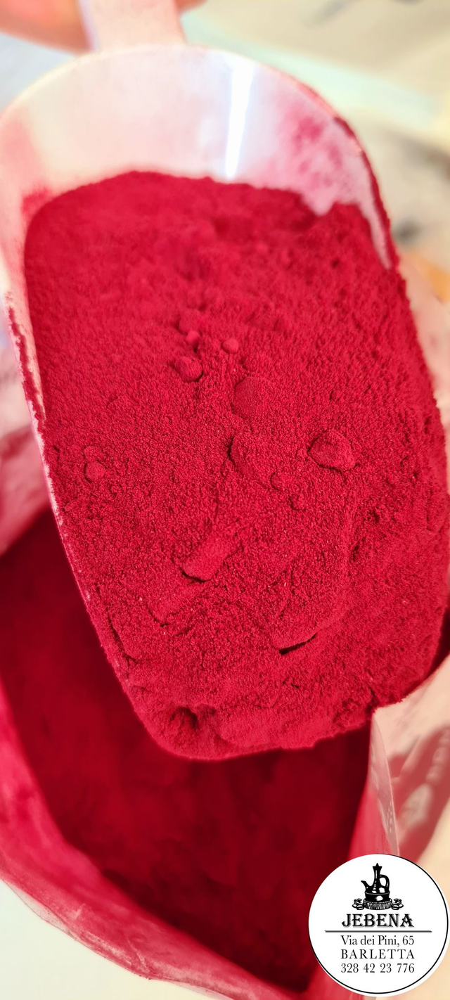 POLVERE DI BARBABIETOLA (colorante naturale)