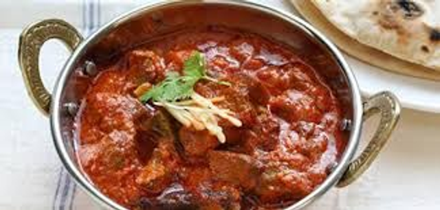 Lamb Bhuna Indian Dhaba style
