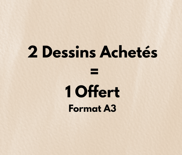 Lot Dessins A3
