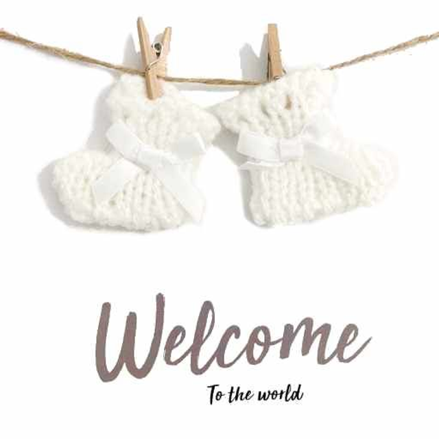 Baby Booties - White