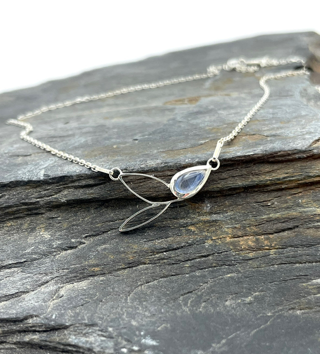 Pendentif pierre de lune