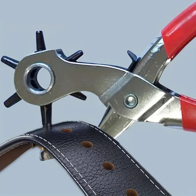  Leather Hole Punch Plier Set 6-in-1