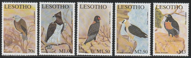 Lesotho 1999 Birds of Prey,Eagles MNH
