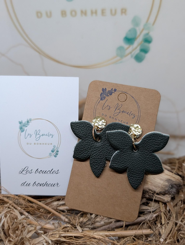 Boucles d'oreilles Sweety vert sw014