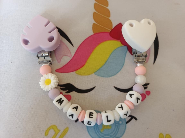 Attache doudou Marguerite 