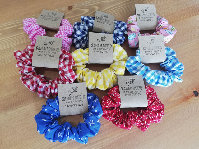 Cotton Scrunchies 