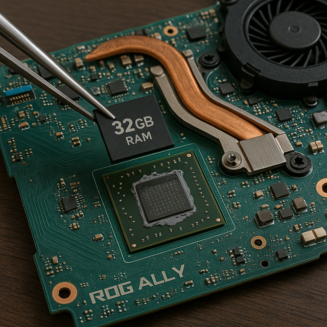Rog Ally 32Gb ram upgrade