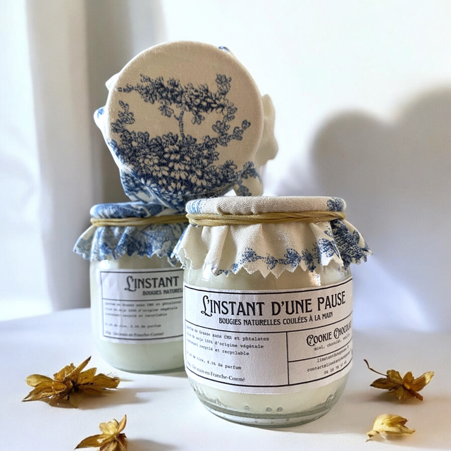 Bougie parfumée - Cookie chocolat