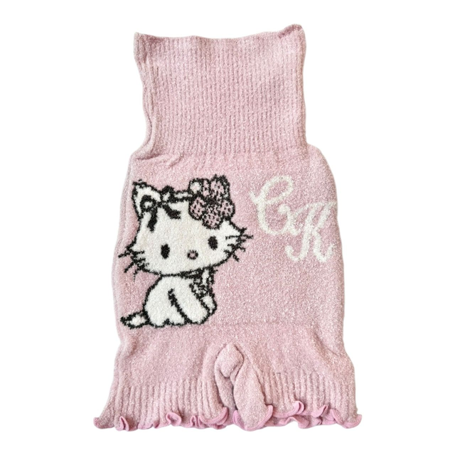 Charmmy Kitty pink Knit Fold-Over Shorts 