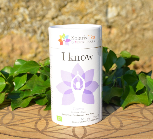 Tisane bio Solaris Chakra Coronal (thé vert)