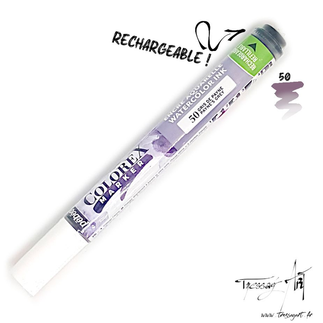 PEBEO - MARQUEUR AQUARELLE COLOREX - GRIS DE PAYNE - PB010050