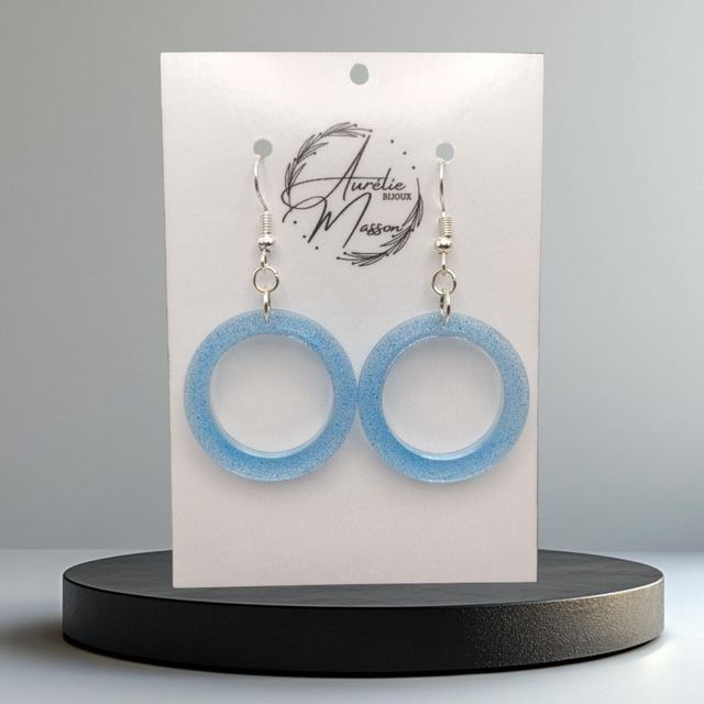 Boucles d'oreilles "Delphinia"