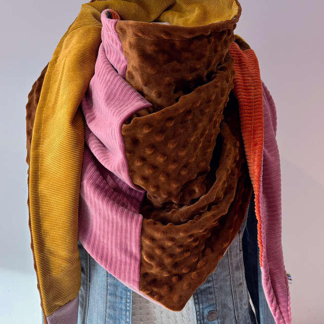 Maxi Chèche Double Patchwork 334