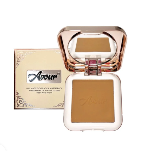 Poudre teint compacte AVOUR anti-brillance 