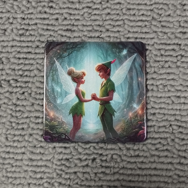 Clochette et Peter pan