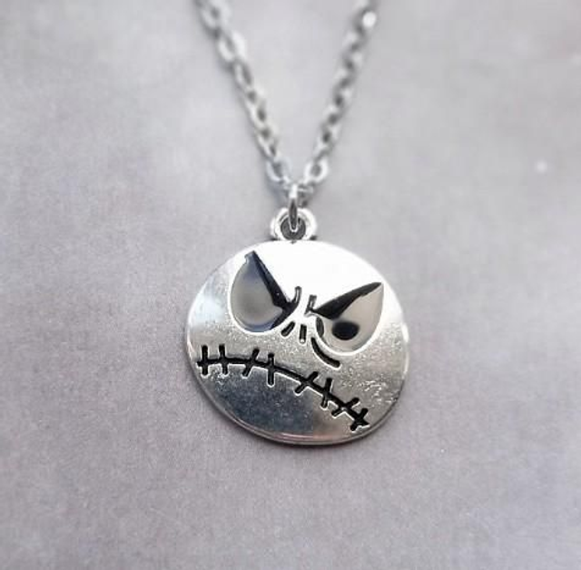 Jack Angry Face Necklace 
