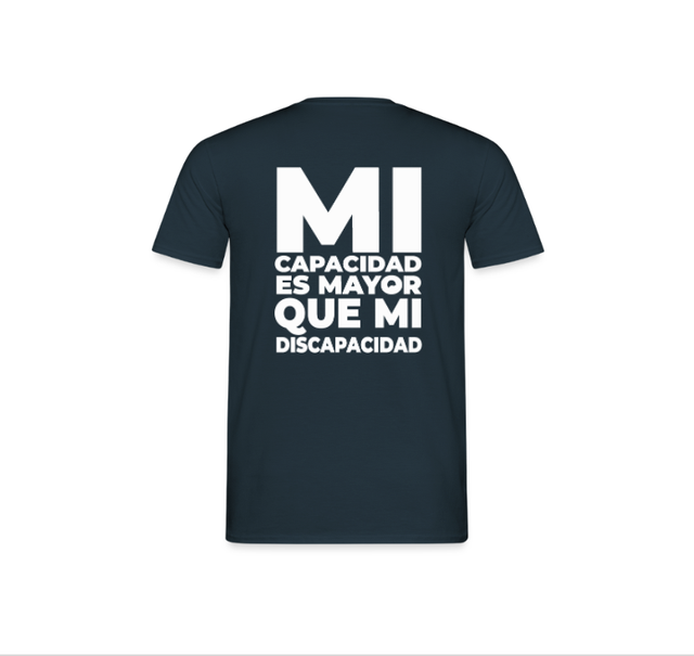 Camiseta azul marino