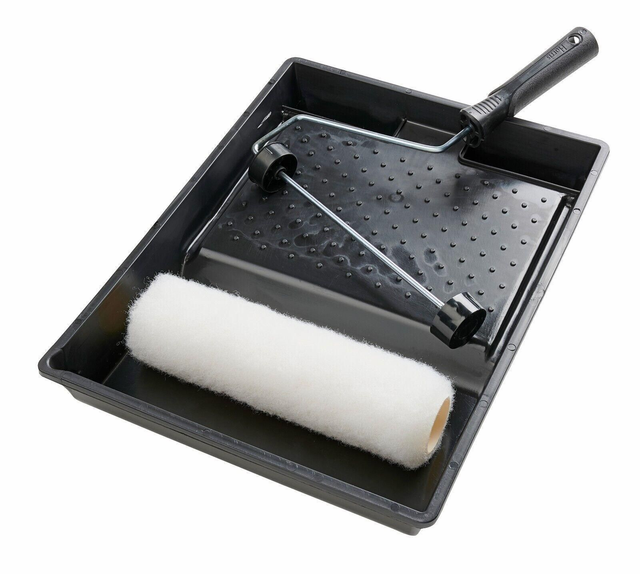Harris 9&quot; Paint Roller tray Set Essential Good Decorating kit