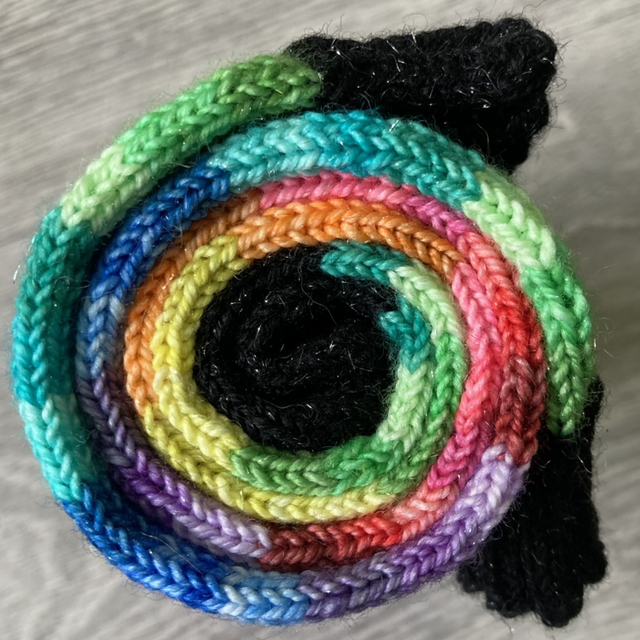 &#039;Sparkle Rainbow&#039; Socks - Luxury Marino wool - UK 5-7